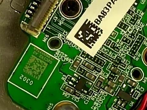 PCB鐳雕二維碼 DataMatrix 識別 DM碼讀碼